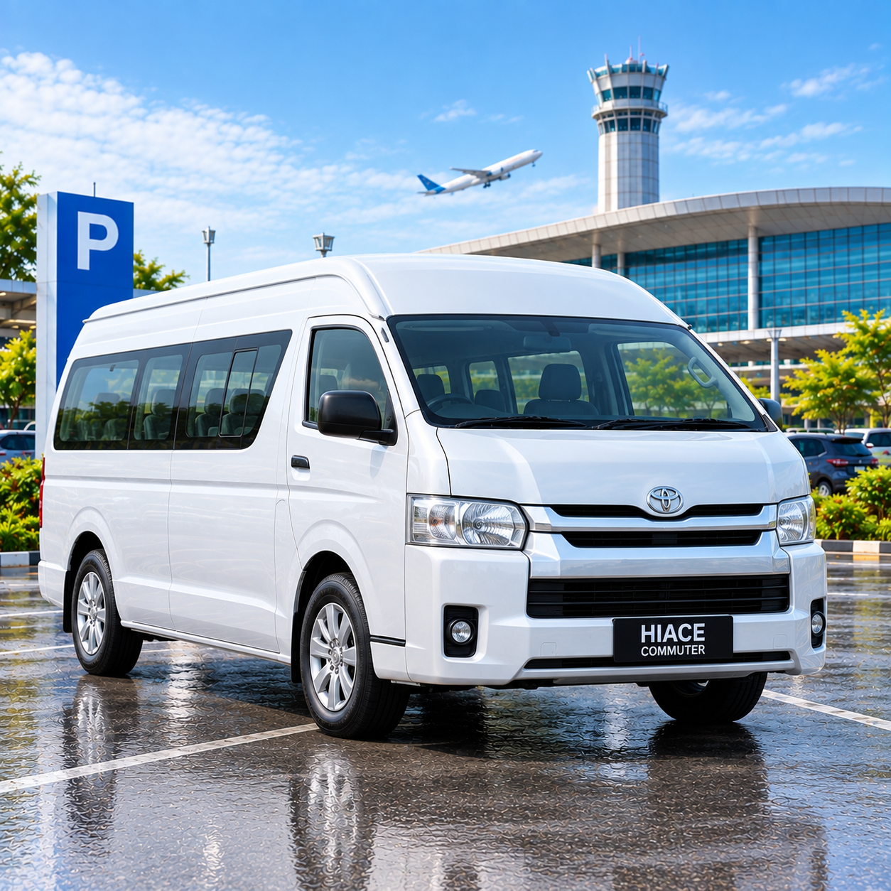 sewa mobil hiace commuter dalam kota bandung
