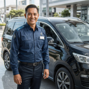 Driver profesional yang ramah dan berpengalaman