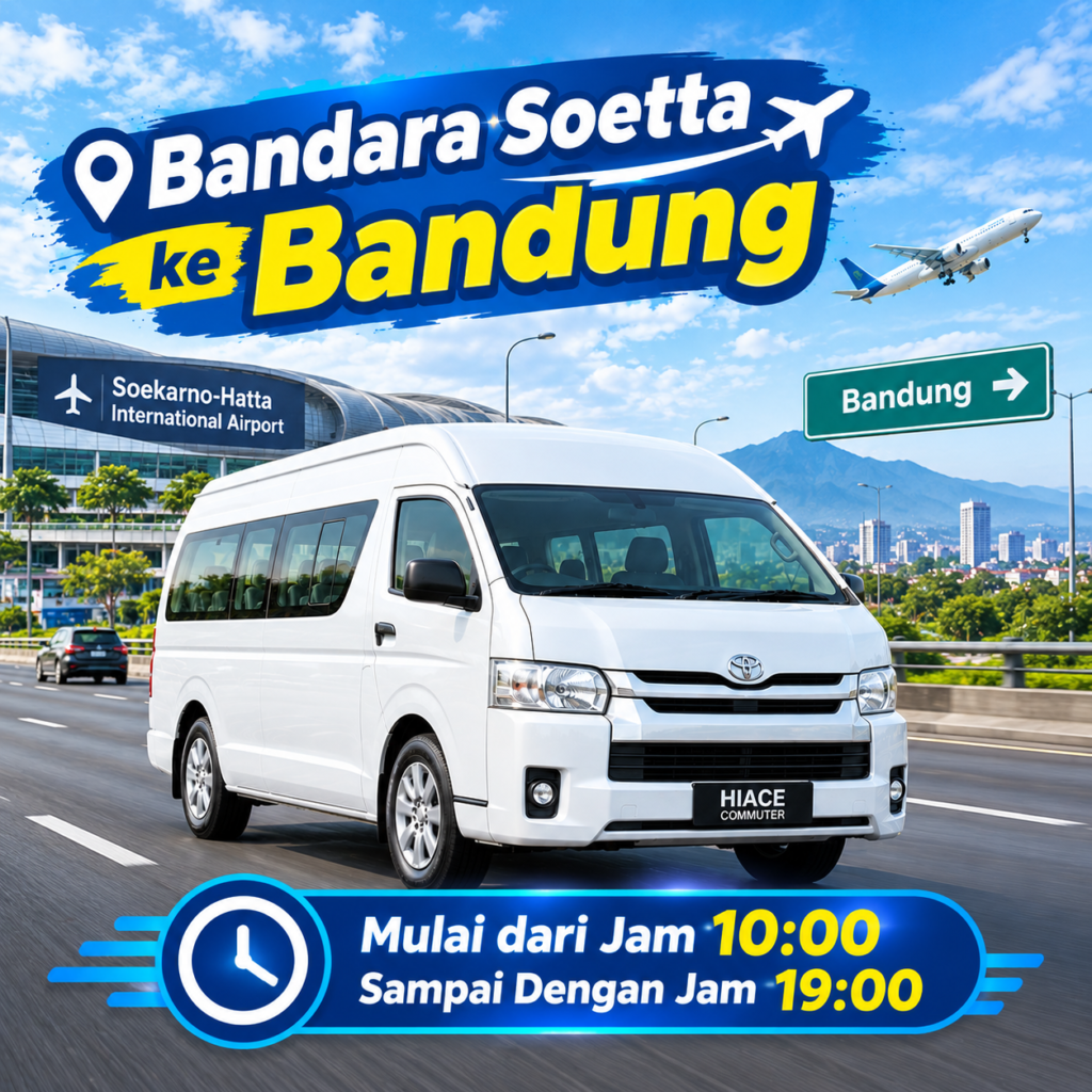 jadwal bandara soetta - bandung